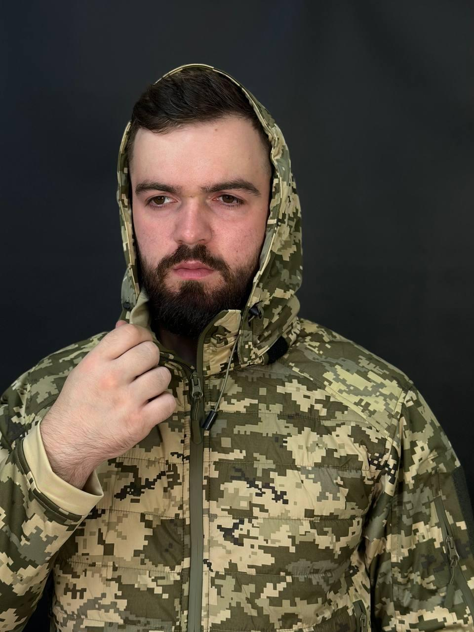 Тактична Полегшена Куртка Піксель Call Dragon 5.0 mm14 🐉 Демісезон