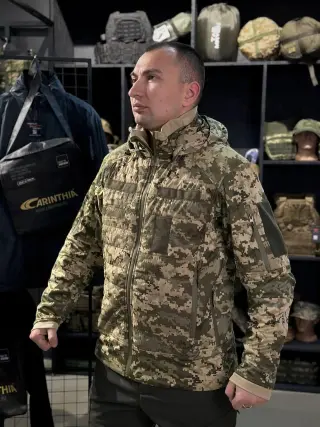 Тактична Полегшена Куртка Піксель Call Dragon 5.0 mm14 🐉 Демісезон
