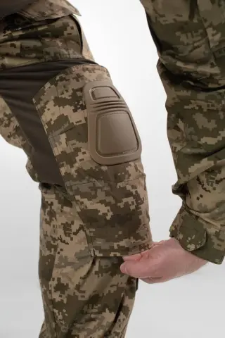 Тактичні Штани G3 з Наколінниками піксель Military mm14