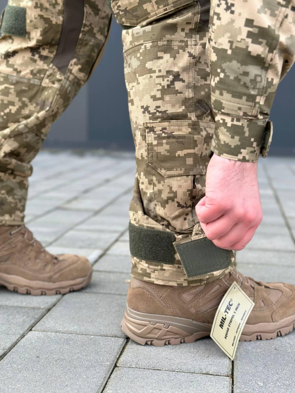 Тактичні Штани G3 з Наколінниками піксель Military mm14