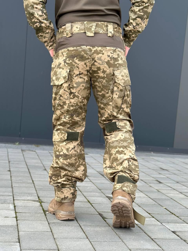 Тактичні Штани G3 з Наколінниками піксель Military mm14