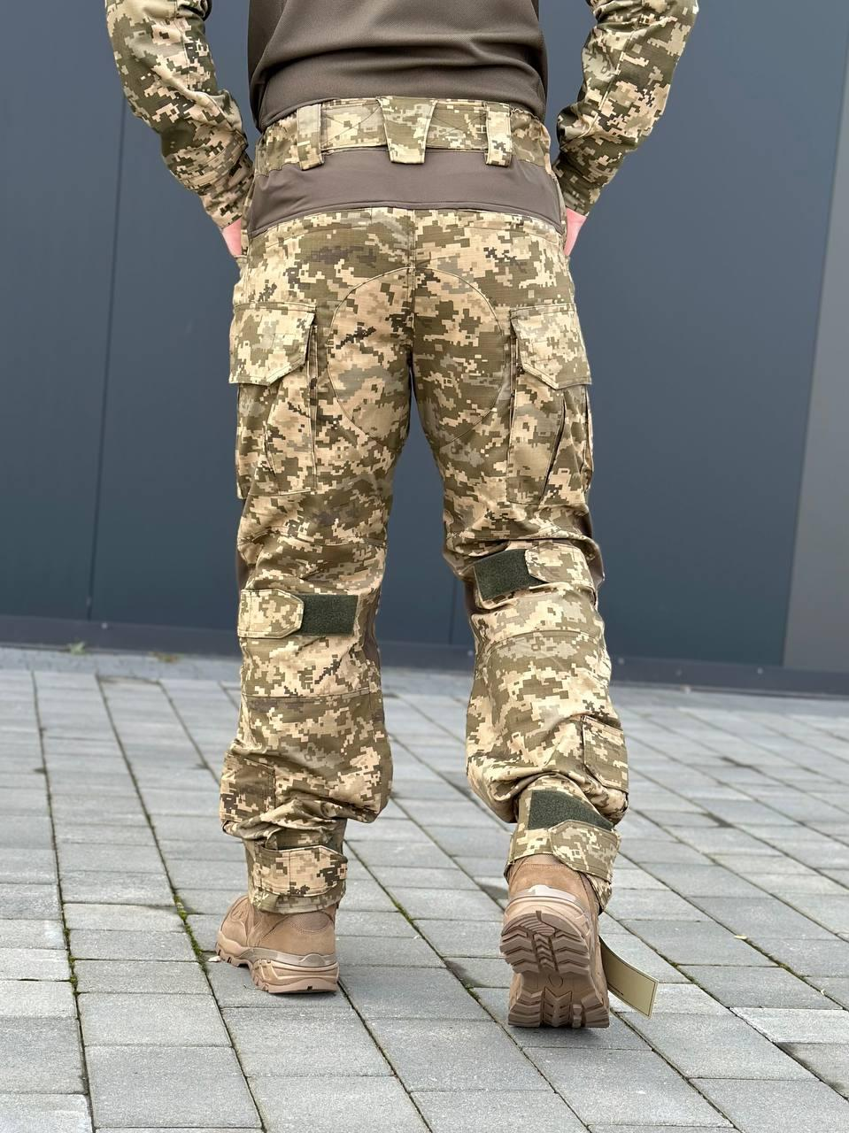 Тактичні Штани G3 з Наколінниками піксель Military mm14
