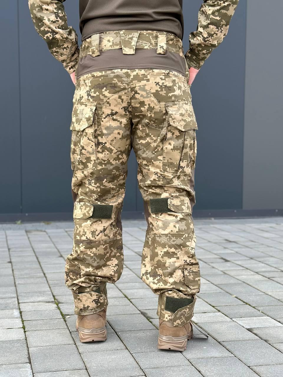 Тактичні Штани G3 з Наколінниками піксель Military mm14