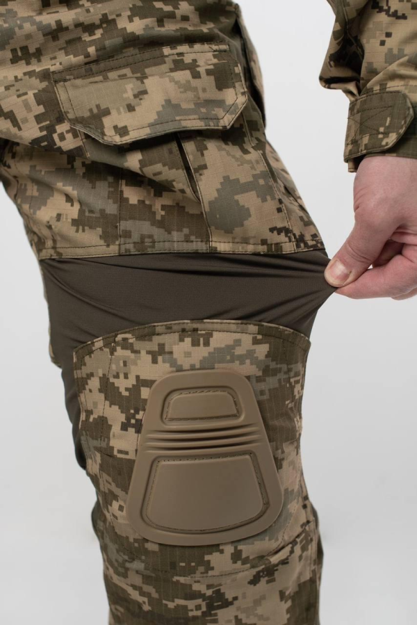 Тактичні Штани G3 з Наколінниками піксель Military mm14