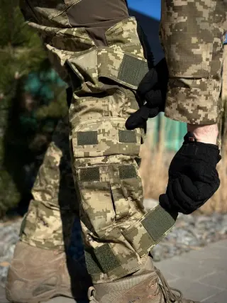 Тактичні Штани G3 з Наколінниками піксель Military mm14