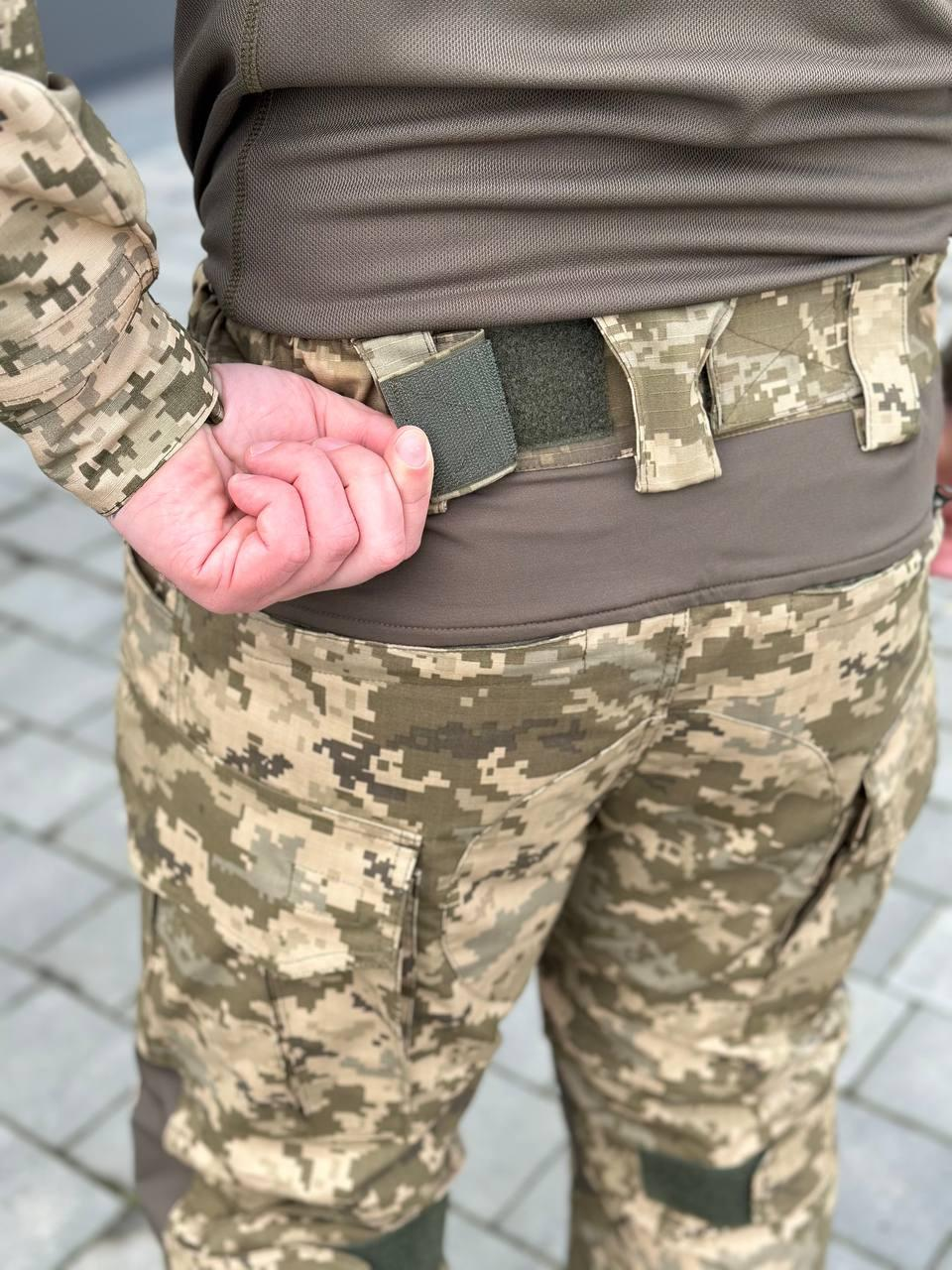 Тактичні Штани G3 з Наколінниками піксель Military mm14
