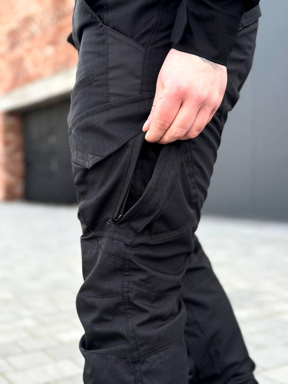 Штани Сaiman R&M чорні 2.0