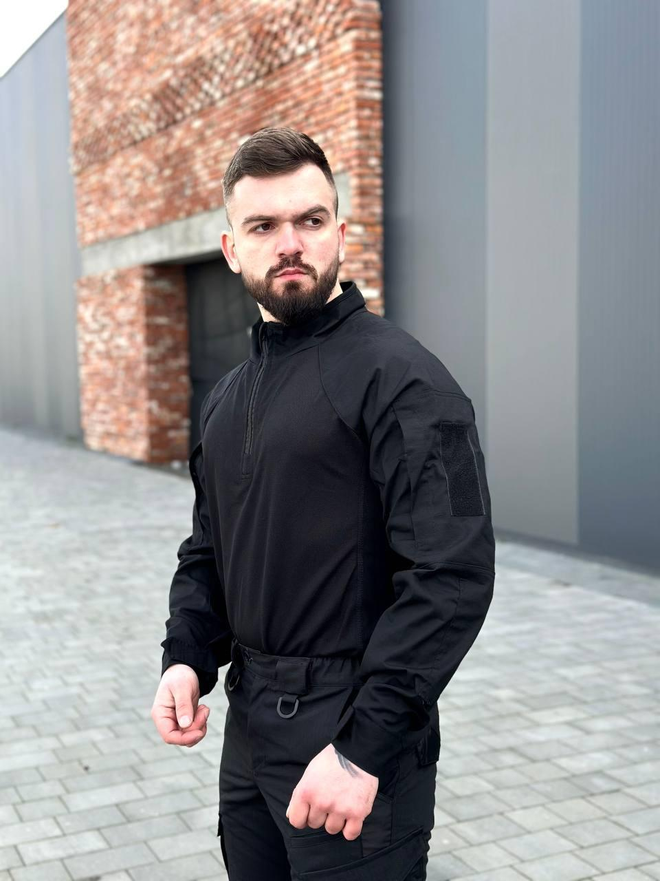 Тактичний костюм Caiman R&M чорний 2.0