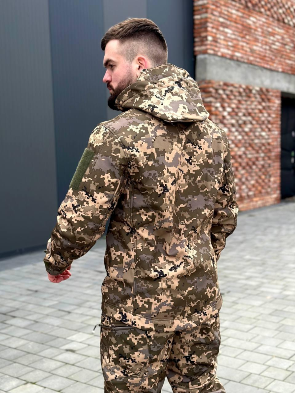 Куртка Soft Shel Cans Pixel