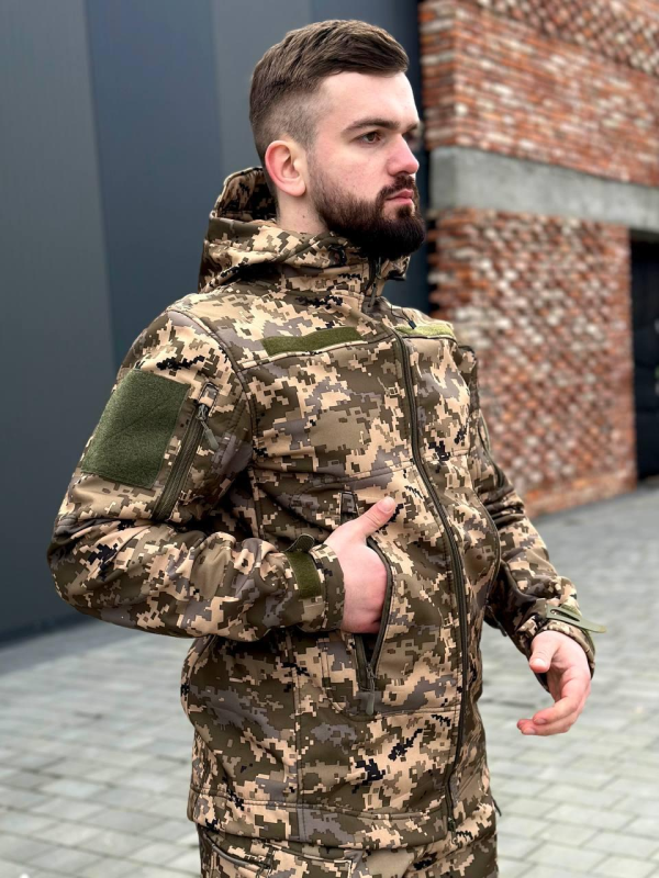 Костюм Soft Shel Cans Pixel
