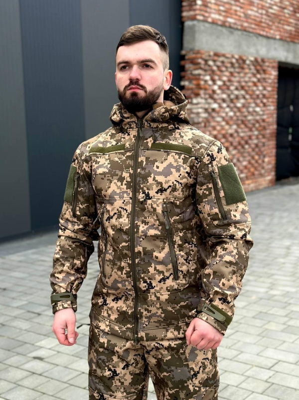 Костюм Soft Shel Cans Pixel