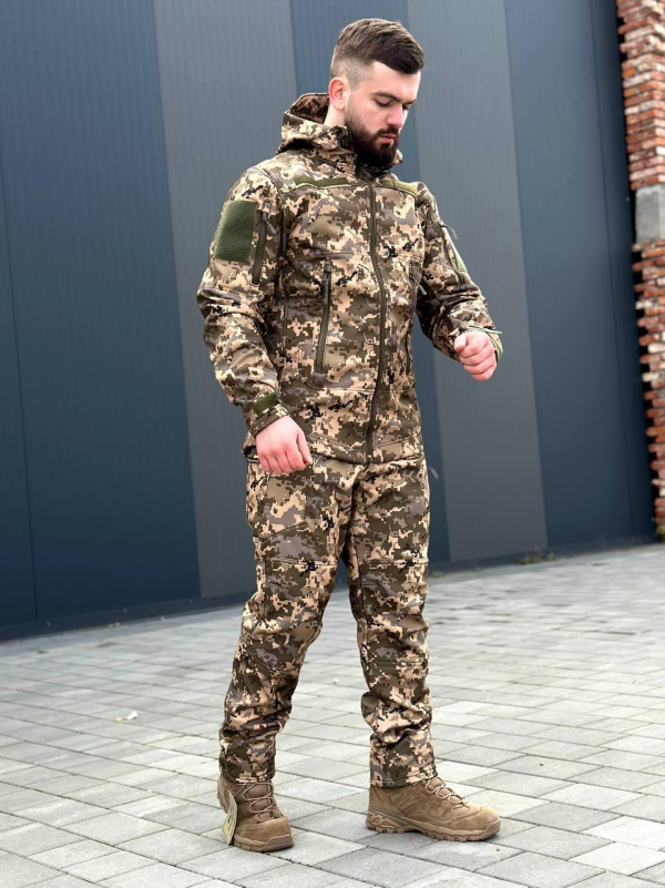 Костюм Soft Shel Cans Pixel