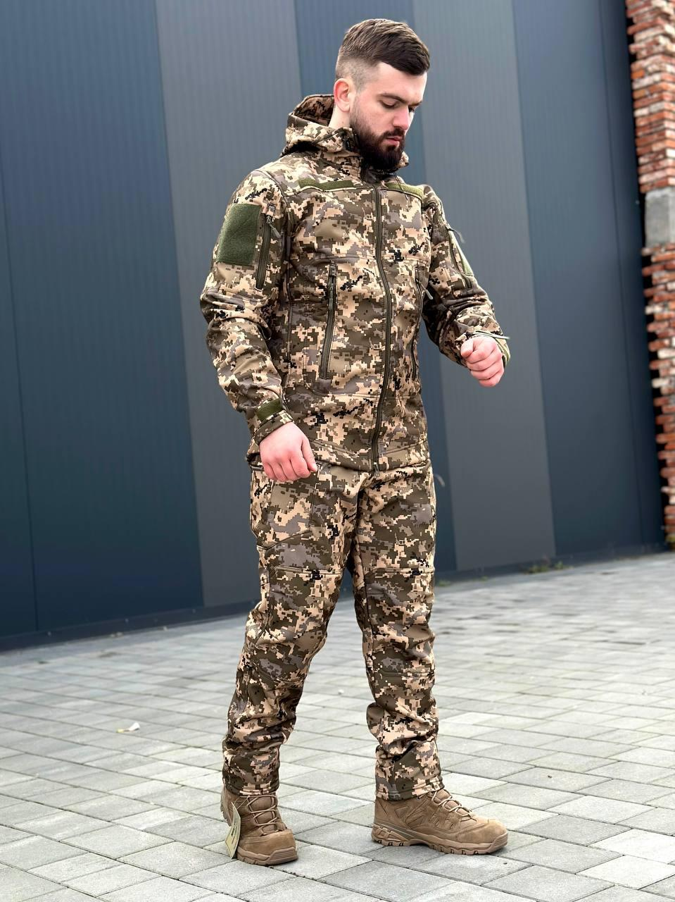 Костюм Soft Shel Cans Pixel
