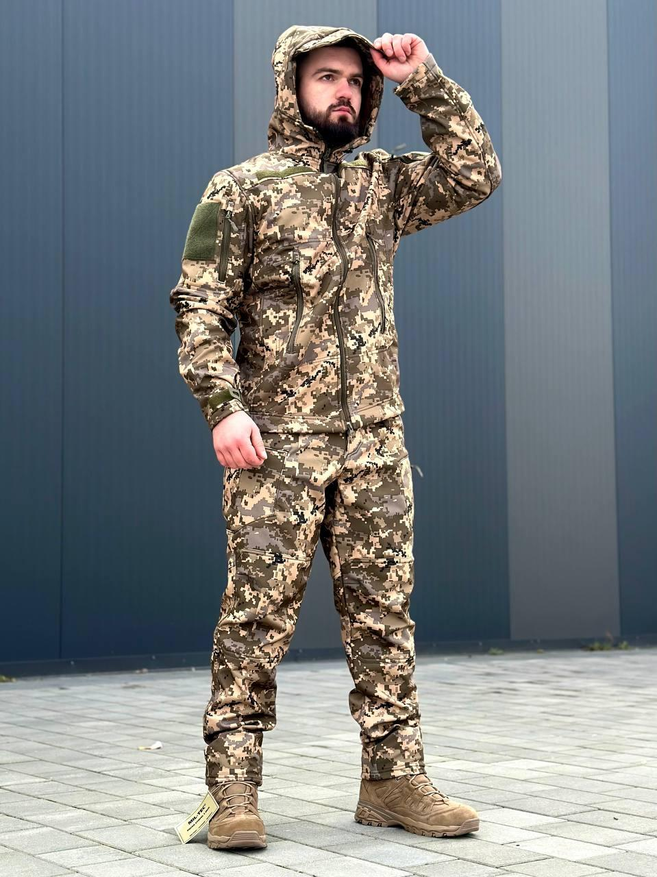 Костюм Soft Shel Cans Pixel