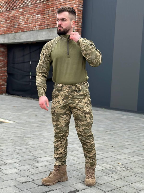 Убакс піксель ЗСУ утеплений мікрофлісом