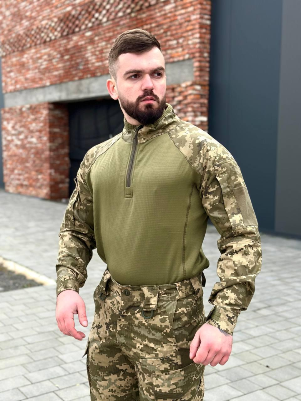 Убакс піксель ЗСУ утеплений мікрофлісом