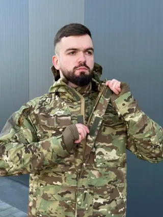 Військова Тактична Куртка - Парка мультикам Military MTP