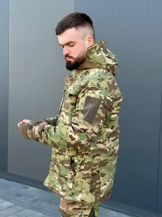 Військова Тактична Куртка - Парка мультикам Military MTP