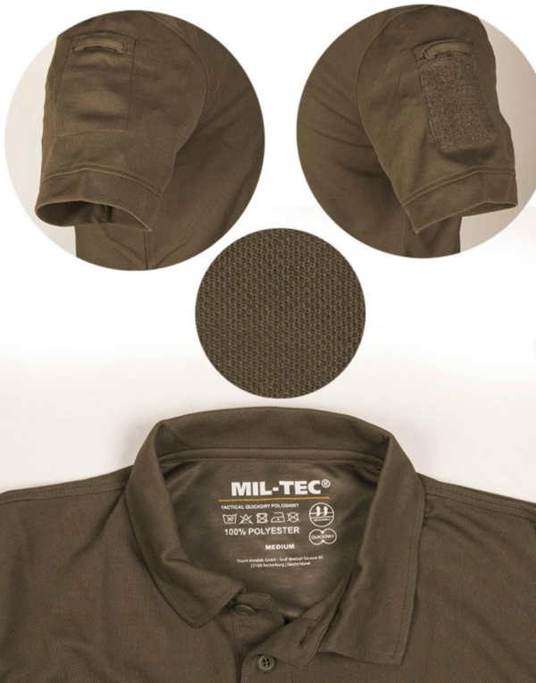 поло олива MIL-TEC