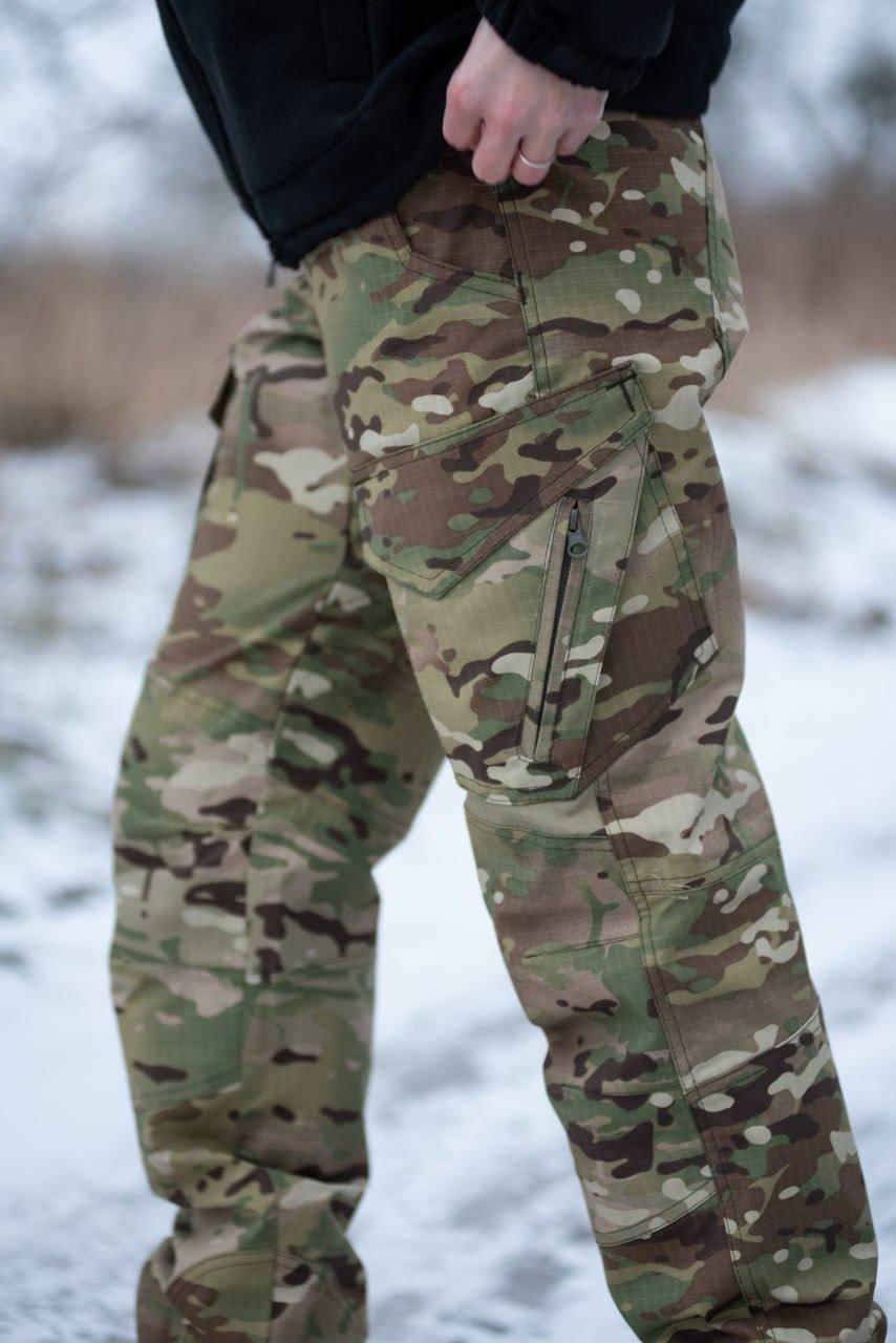 Штани Військові Мультикам жіночі ріп-стоп MTP Military