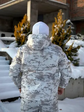 Утеплений маскувальний костюм Omni heat ALPINE