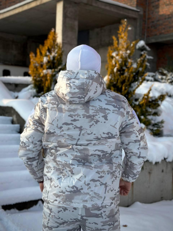 Утеплений маскувальний костюм Omni heat ALPINE