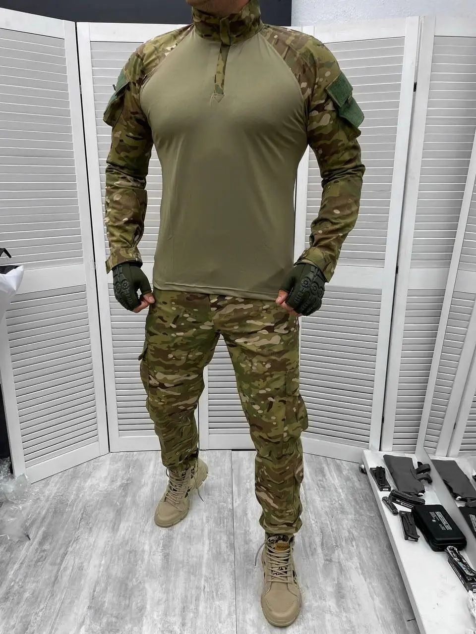 Костюм тактичний убакс + штани мультикам
