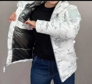 Call Dragon White Camouflage Winter Jacket