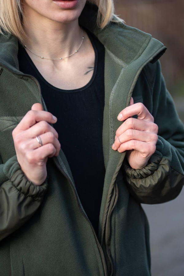 Кофта жіноча мікрофліс Olive R Military