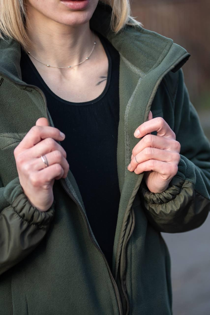 Кофта жіноча мікрофліс Olive R Military