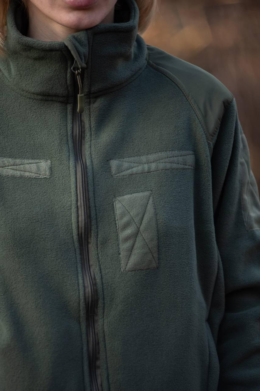 Кофта жіноча мікрофліс Olive R Military