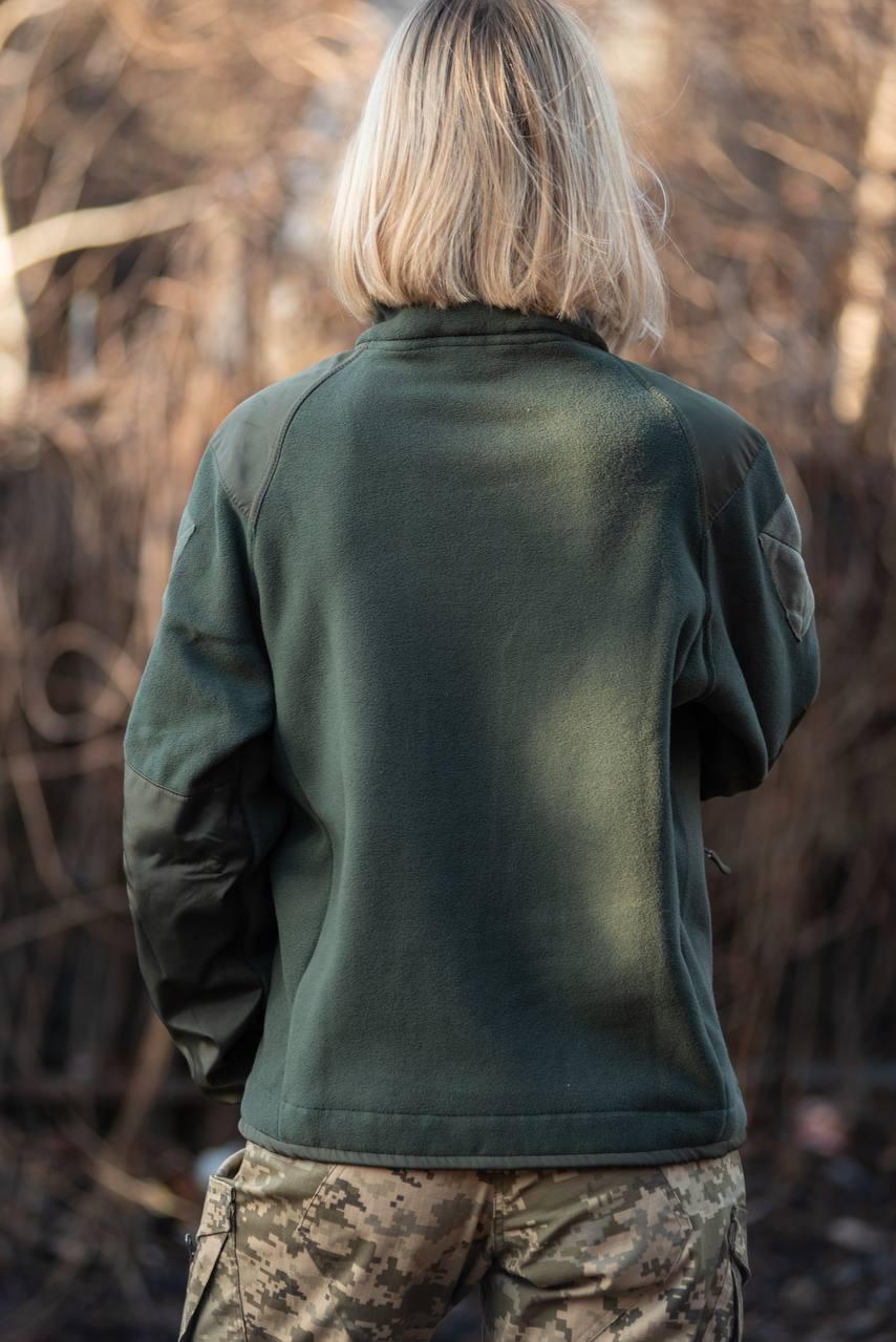 Кофта жіноча мікрофліс Olive R Military
