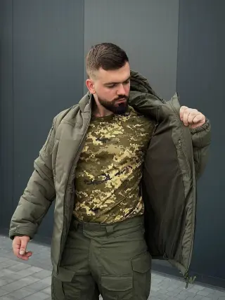 Куртка олива R&M Arctic