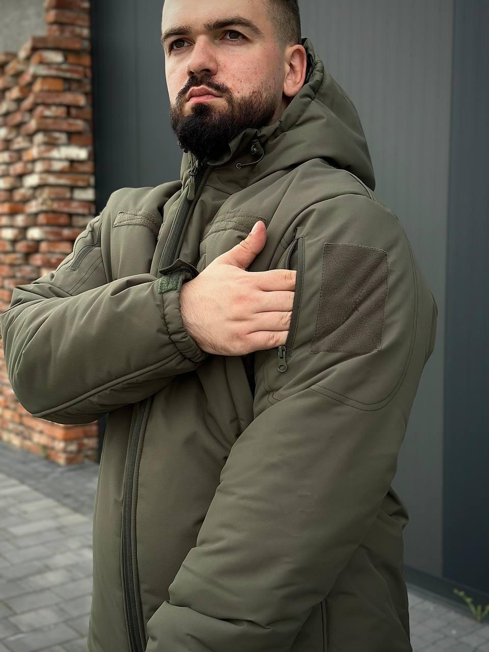 Куртка олива R&M Arctic