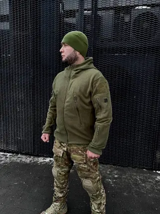 Флісова куртка Shark All-Weather олива
