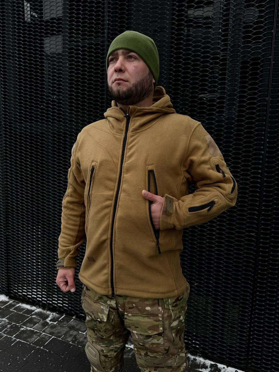 Флісова куртка Shark All-Weather койот