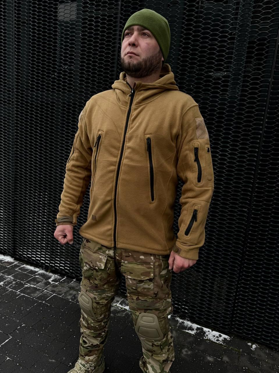 Флісова куртка Shark All-Weather койот