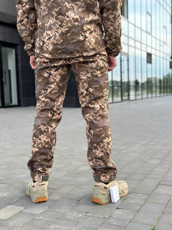 Костюм піксель софтшел B&L БАТАЛИ