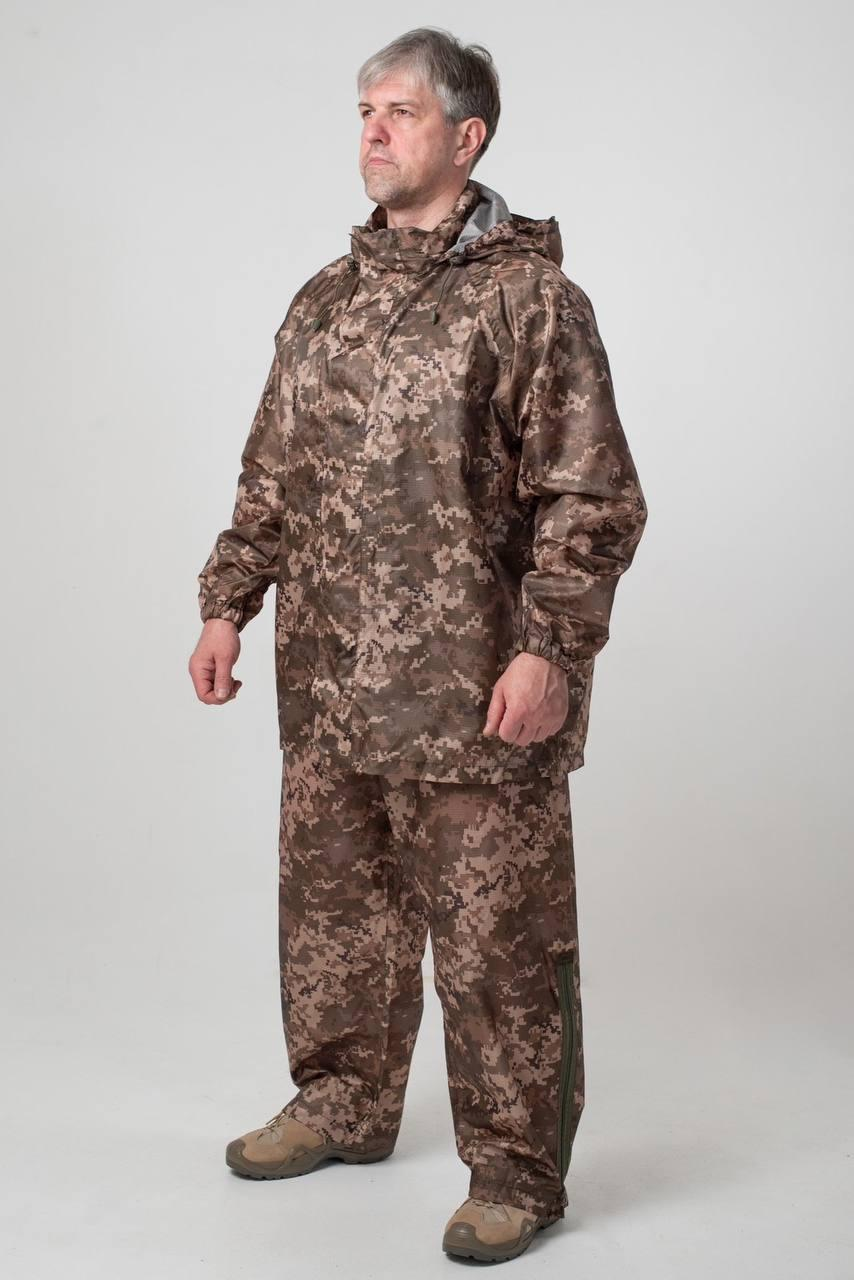 Дощовий Комплект Military Піксель , Дощовик mm14