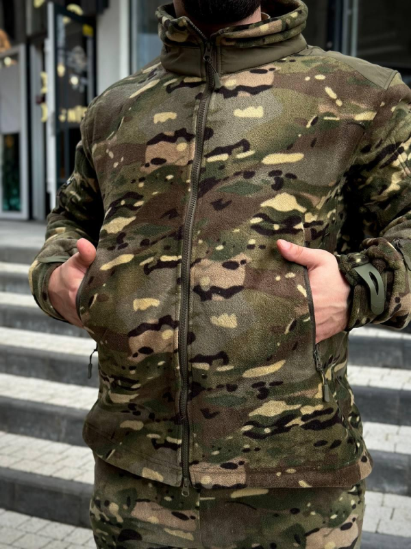 Флісовий костюм на хутрі