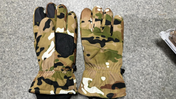 рукавиці палі мультикам Softshell на хутрі