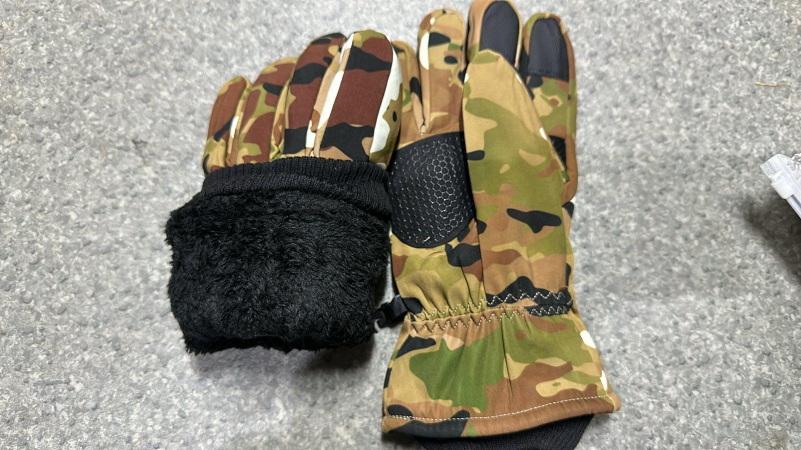 рукавиці палі мультикам Softshell на хутрі
