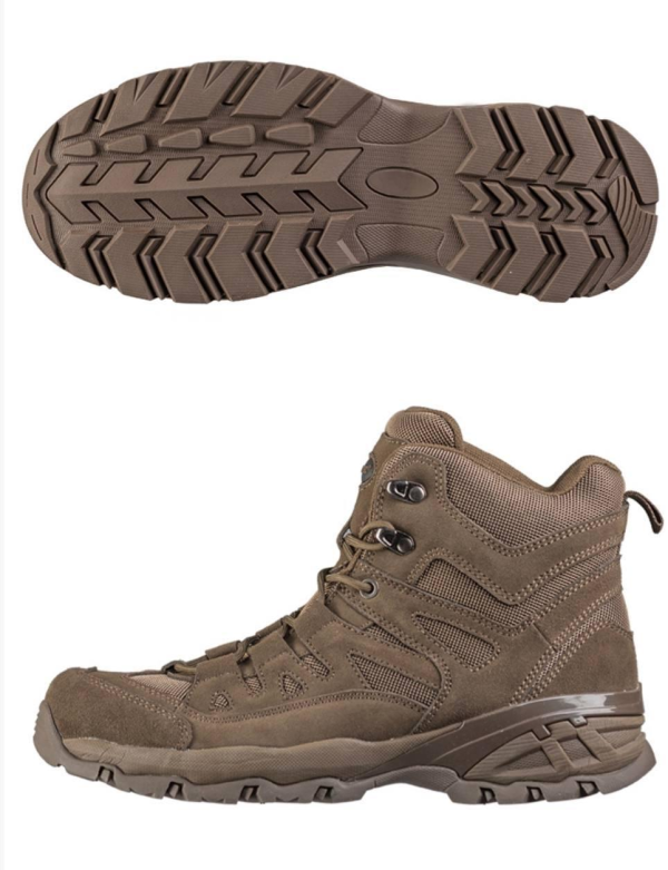 Черевики тактичні MIL-TEC Squad Boots 5 Inch Brown