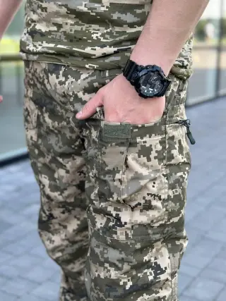 Штани піксель Grifon утеплені