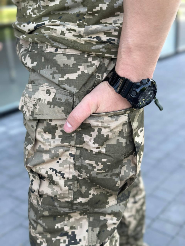 Штани піксель Grifon утеплені