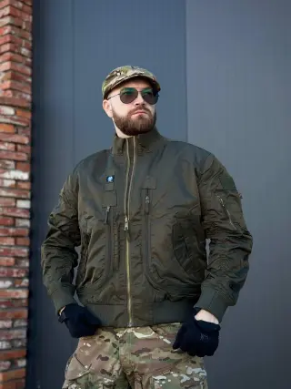 Бомбер льотний олива AIR Forces Olive