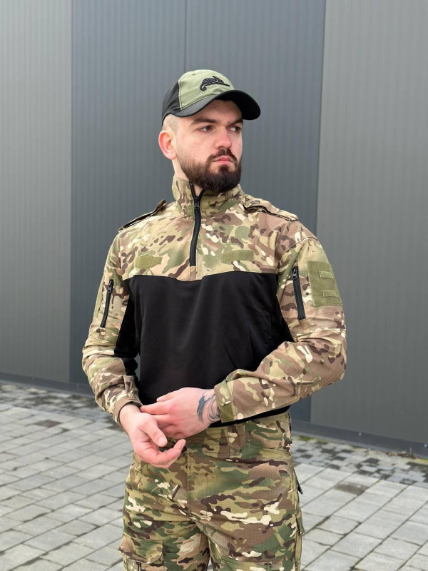 Убакс Військовий Мультикам з Чорним Han Wild MTP/Black