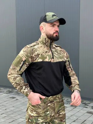 Убакс Військовий Мультикам з Чорним Han Wild MTP/Black
