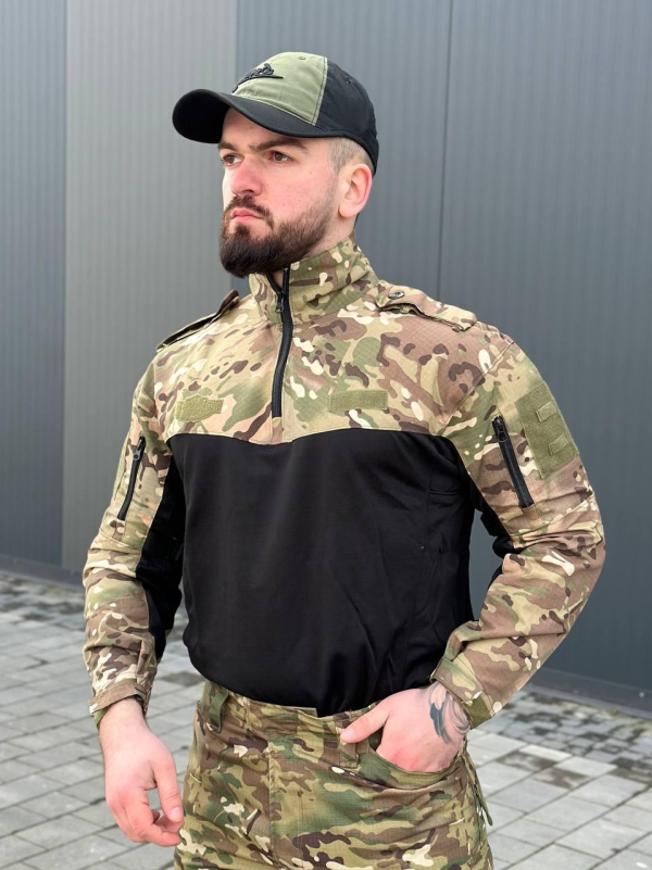 Убакс Військовий Мультикам з Чорним Han Wild MTP/Black