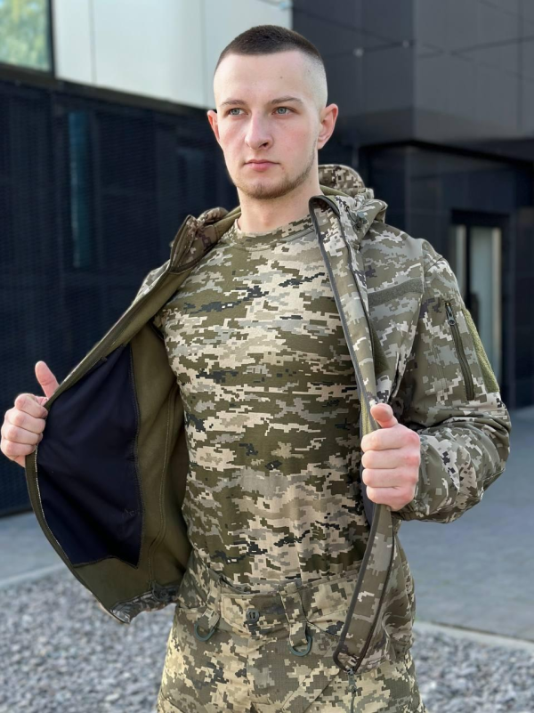Куртка Софтшел піксель B&L